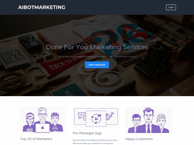 aibotmarketing.com snapshot
