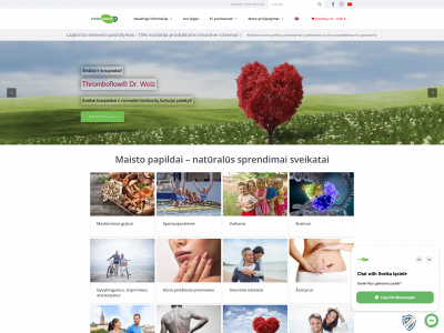 sveikalastele.lt snapshot