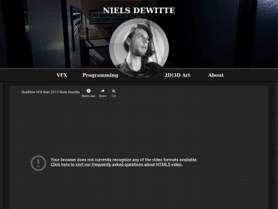 nielsdewitte.be snapshot