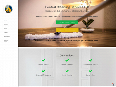 www.centralcleaningllc.com snapshot