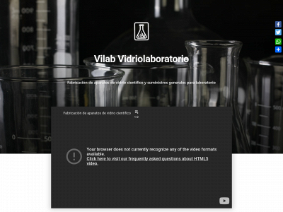 vilabvidriolaboratorio.com snapshot