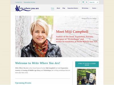 www.writewhereyouare.ca snapshot