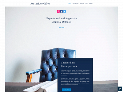 zaustinlaw.com snapshot