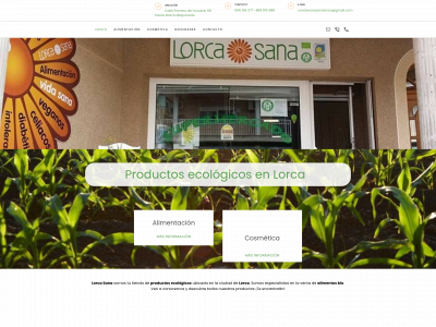 www.lorcasana.es snapshot