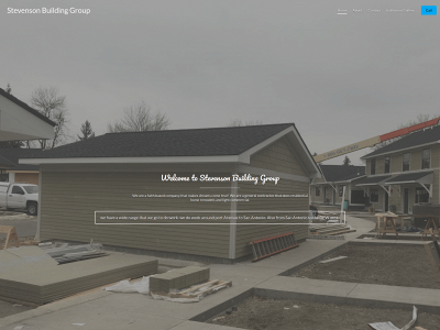 stevensonbuildinggroup.net snapshot