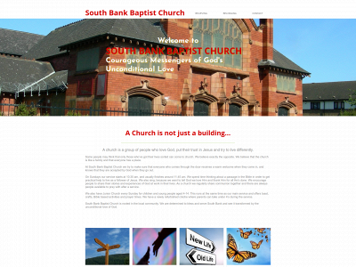 southbankbaptist.org snapshot