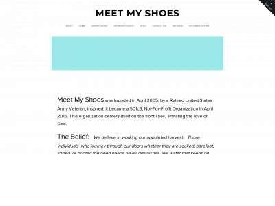 www.meetmyshoes.org snapshot
