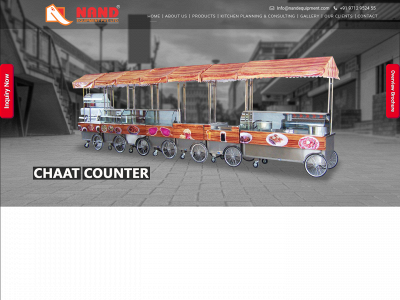 www.nandequipment.com snapshot