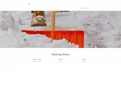 jacobsnowremoval.com snapshot