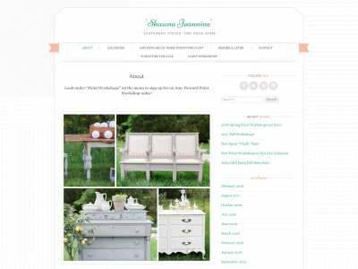 shawnajeannine.com snapshot