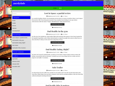 2nerdydads.com snapshot
