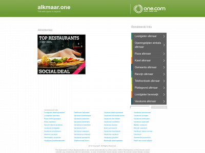 alkmaar.one snapshot