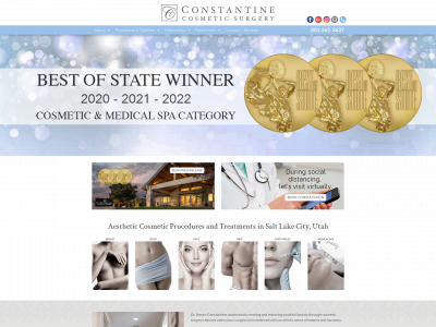constantinecosmeticsurgery.com snapshot