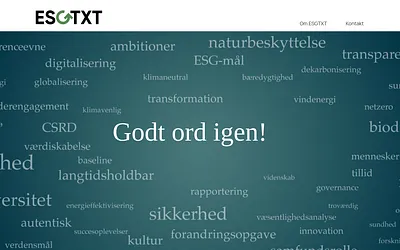 esgtxt.dk snapshot
