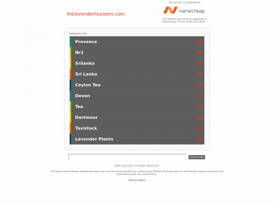 thelavenderhousemi.com snapshot