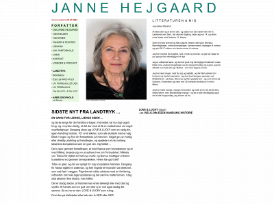jannehejgaard.dk snapshot