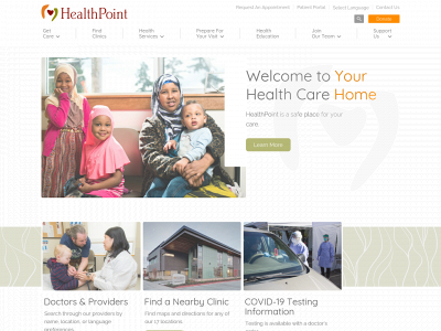 healthpointchc.org snapshot