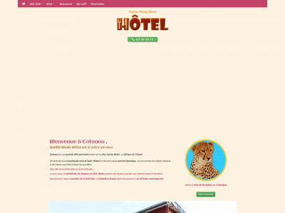 amitie-benin-hotel.com snapshot