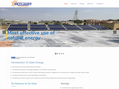 skylighttechnologies.net snapshot