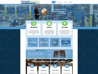 concept-pkg.com snapshot