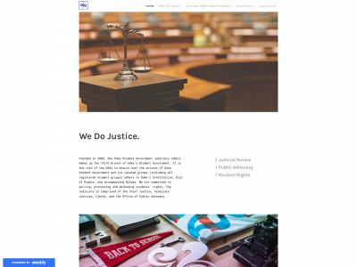 duke-student-government--judiciary.weebly.com snapshot
