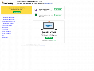 primeradecada.com snapshot