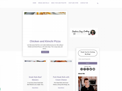 sandraseasycooking.com snapshot