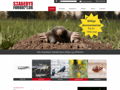 skadedyrforbudt.dk snapshot