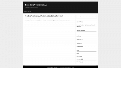 freedomventuresllc.com snapshot