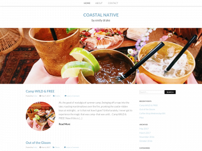coastal-native.com snapshot