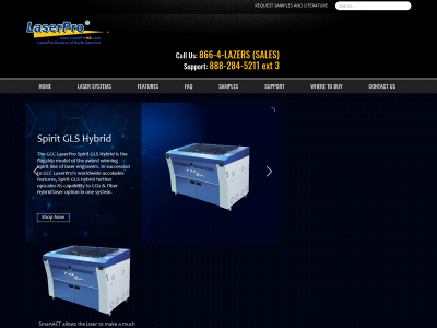 laserprona.com snapshot