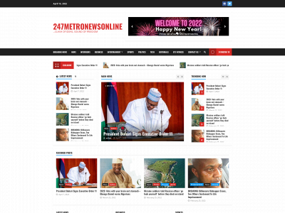 247metronewsonline.com snapshot
