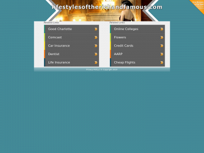 lifestylesoftherichandfamous.com snapshot
