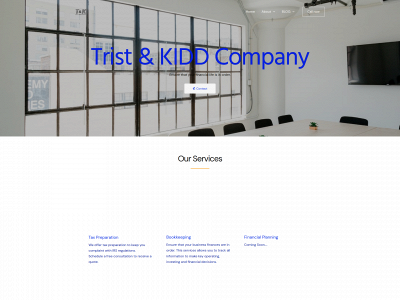 tristandkiddcompany.com snapshot