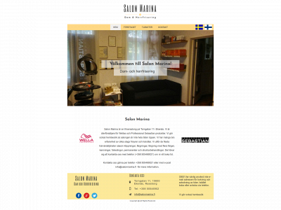 salonmarina.fi snapshot