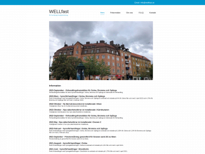 wellfast.se snapshot