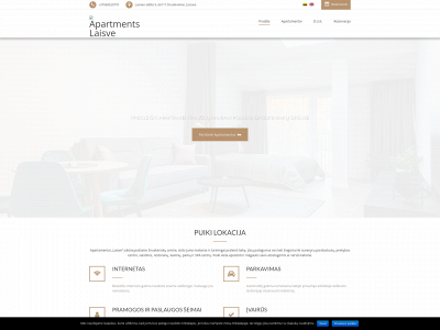 laisveapartments.lt snapshot