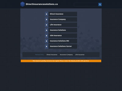 directinsurancesolutions.co snapshot