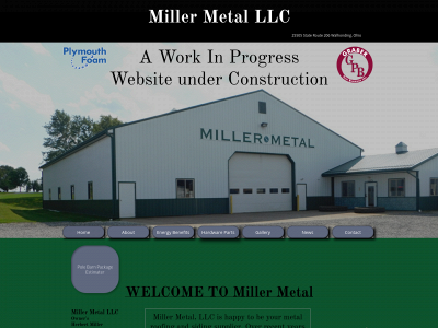 millermetalllc.com snapshot