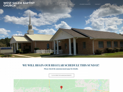 www.westsalembaptistchurch.com snapshot
