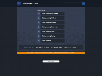 childlearner.com snapshot