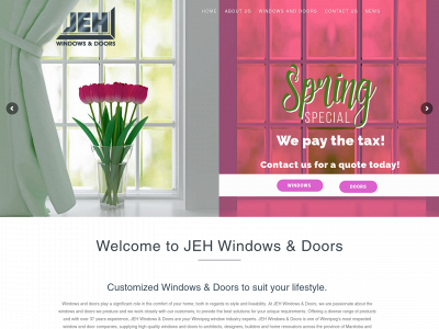 jehwindows.com snapshot