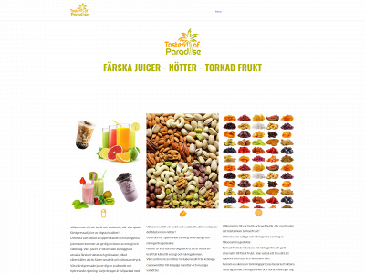 tasteofparadise.se snapshot