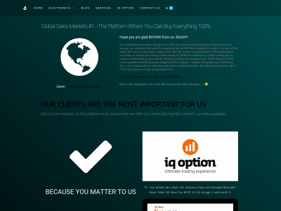 globalsalesmarkets.com snapshot
