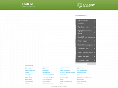 saali.nl snapshot