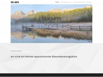 tax-arts.ch snapshot