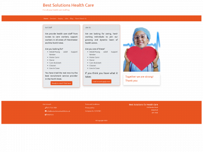 bestsolutionshealthcare.co.uk snapshot