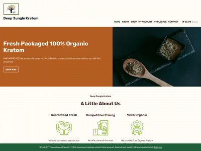 deepjunglekratom.com snapshot