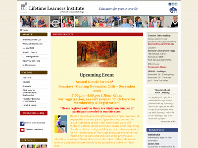 lifetimelearners.org snapshot