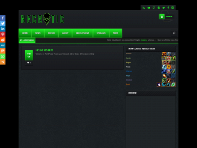 necroticgaming.com snapshot
